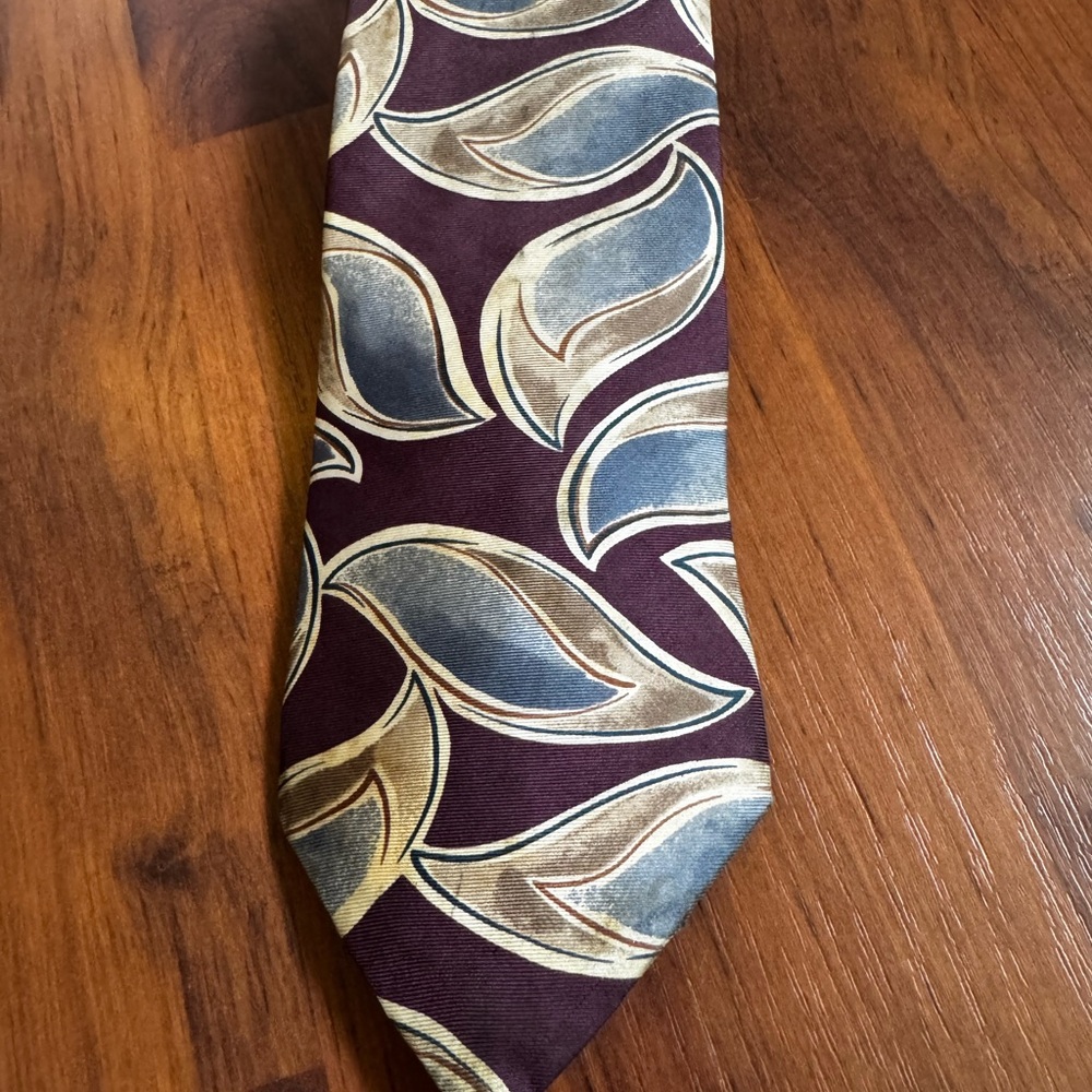 Vintage 1980’s Oscar de la Renta Multicolor Men's Tie